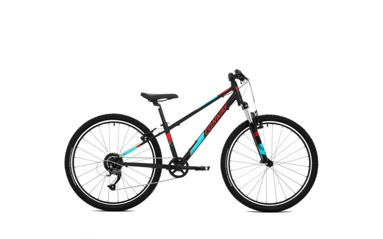 Conway - Komplettbike MTB Kids MS 260/38 Black/Red 3 Conway - Komplettbike MTB Kids MS 260/38 Black/Red