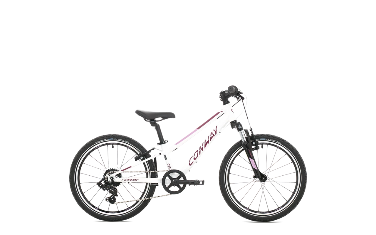 Conway - Komplettbike MTB MS 200 Suspension Weiss/Lila/Pink 3 Conway - Komplettbike MTB MS 200 Suspension Weiss/Lila/Pink