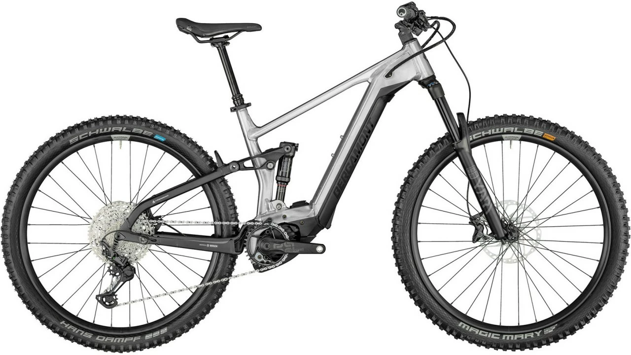 Bergamont - E-Komplettbike Fully Enduro E-Trailster Expert Silber/Schwarz 3 Bergamont - E-Komplettbike Fully Enduro E-Trailster Expert Silber/Schwarz