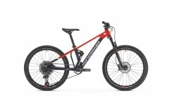 Mondraker - Komplettbike Factor 24 2022 Kids 24" SPE Rot/Dunkellila Gloss