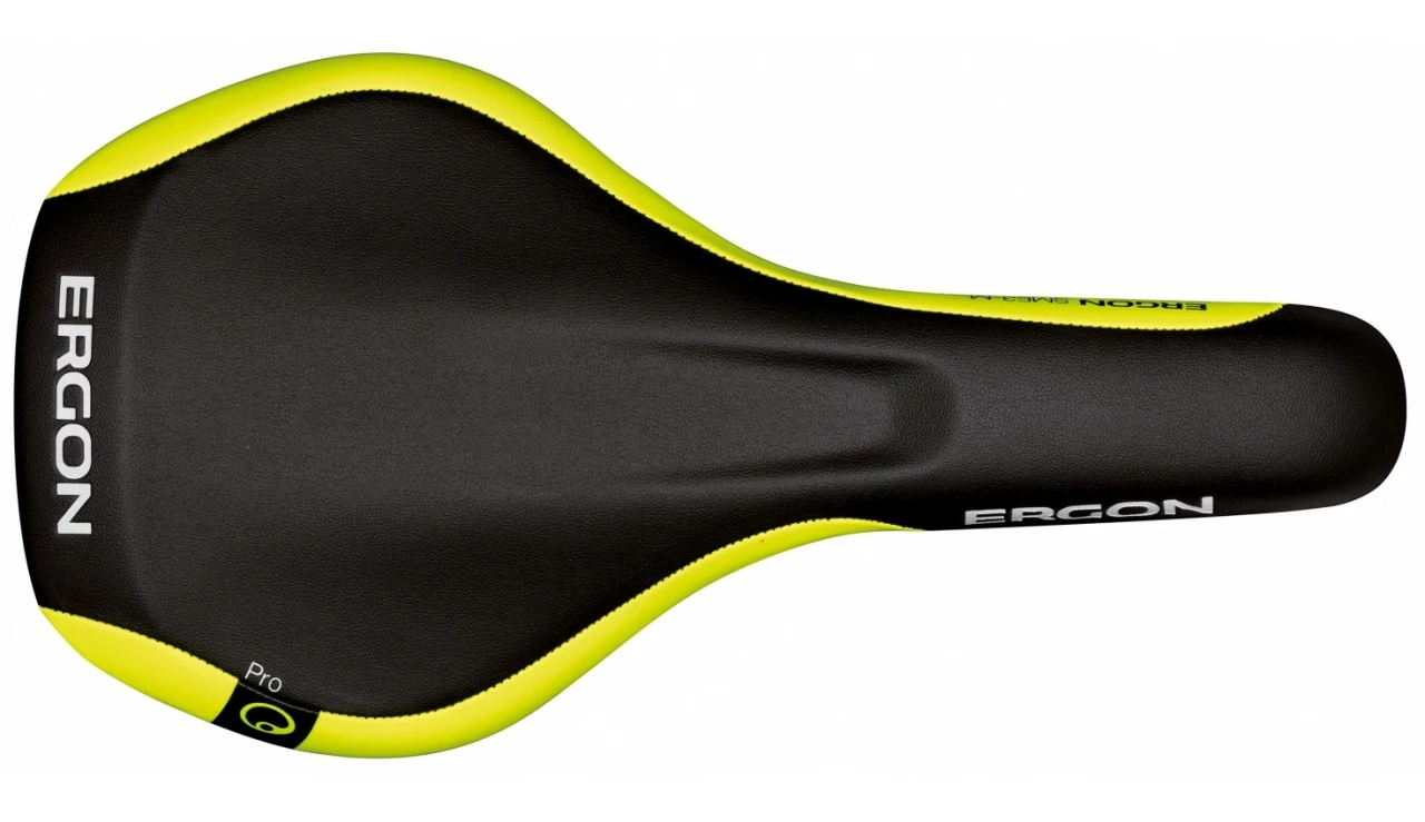 Ergon - Sattel SME3 Pro Black/Laser Lemon